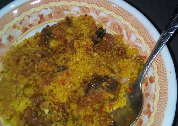 Step-by-Step Guide to Prepare Perfect Danbun couscous | This is Recipe So Trending You Must Undertake Now !!
