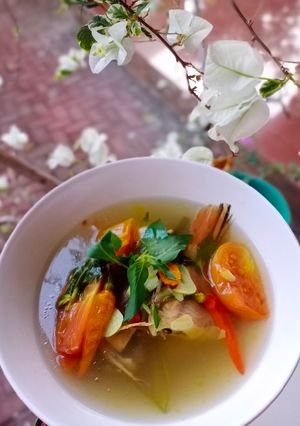 Foto resep Sup ikan kakap merah