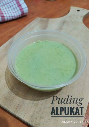 Foto resep Puding Alpukat | Snack MPASI