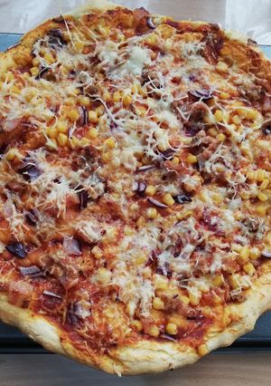 Pizza tészta recept fotója