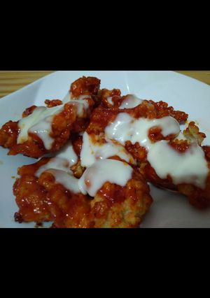 Foto resep Hot Chicken barbeque mozza