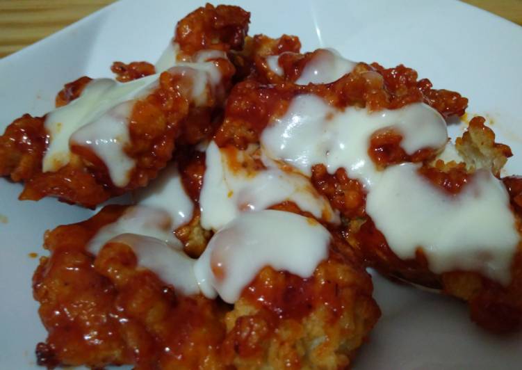 Hot Chicken barbeque mozza