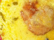 Una foto de crema de cuajada