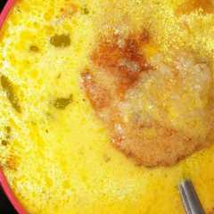 Una foto de Sopa de queso 🧀 o cuajada