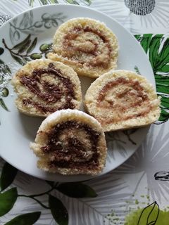 Piskótatekercs 2 in1 recept fotója