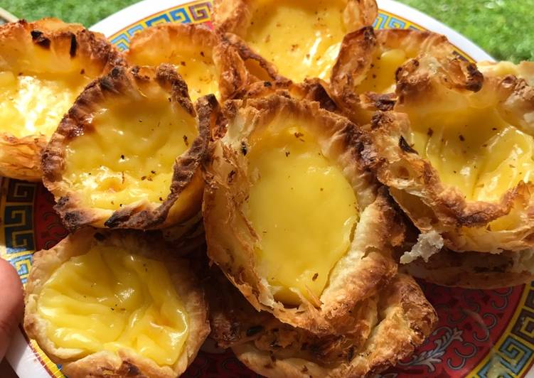 Egg Tart/Portuguese Egg Tart Super Simple No Mixer