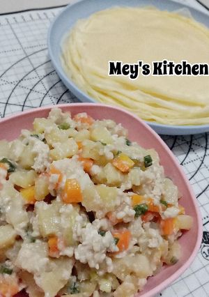 Foto resep 16. Isian risoles Ragout Ayam