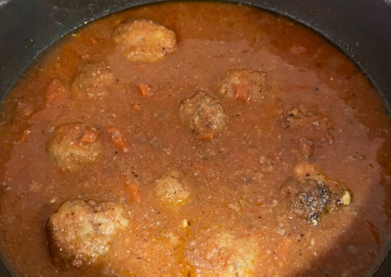 Albóndigas con salsa