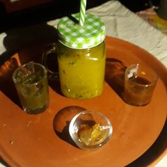 A picture of Immunity booster after morning walk drink.