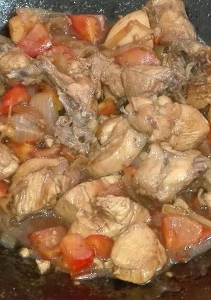 Foto resep Ayam lada simple