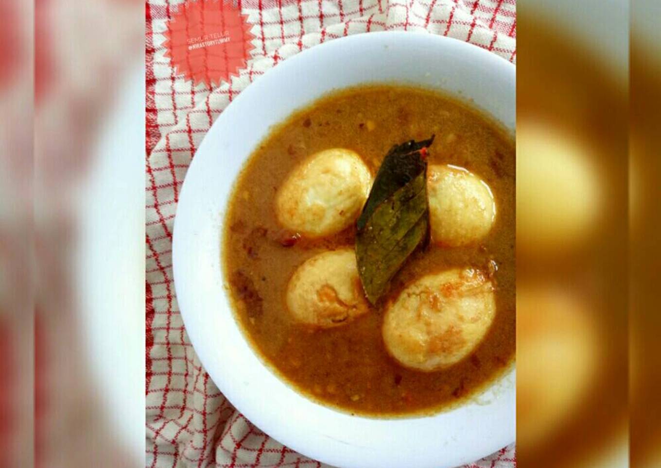Semur telur dan tips merebus telur cepat