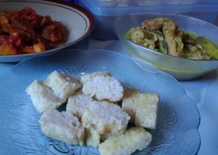 Sangat Mudah Memasak Lontong Daun Presto untuk Opor/Gulai ...