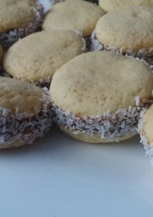 Una foto de Alfajores de maicena