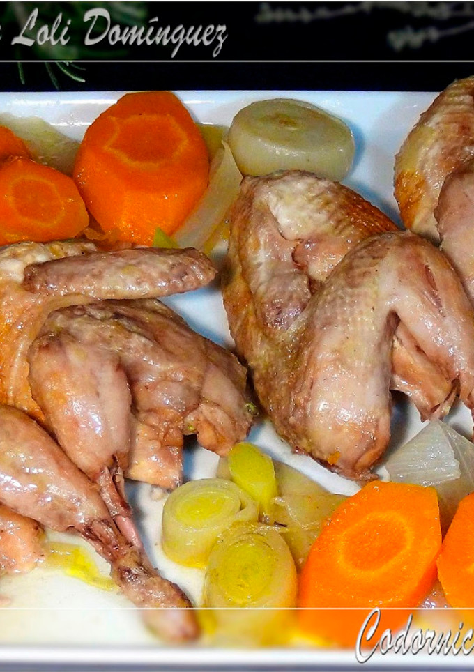 Una foto de Codornices en escabeche