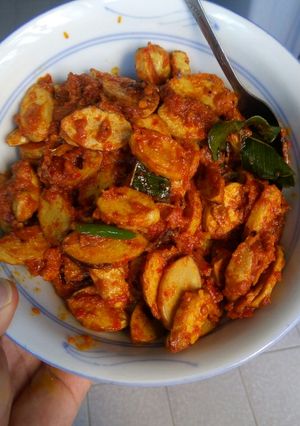 Foto resep Sambal jengkol pedas