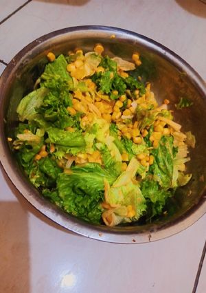 Foto resep Salad sayur sederhana