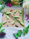 Kue maizena karakter ulat 🐛
