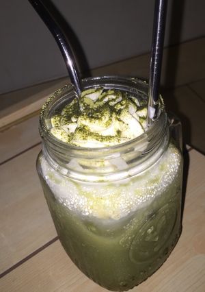 Foto resep Ice Matcha latte starbucks ala rumahan #siapramadhan