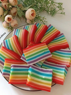 Foto resep Kue Lapis Pepe Rainbow
