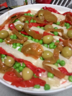 Una foto de Ensalada de mi ama (tipo rusa?