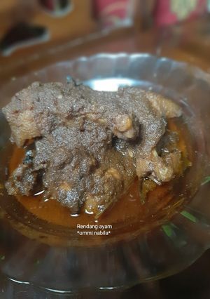 Foto resep Rendang ayam