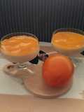 Mousse de Dióspiro (Caqui) e Limão
