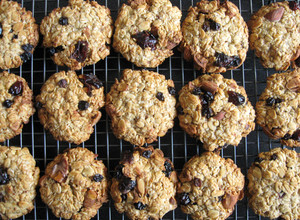 A picture of Oats & Banana Cookies (No Egg, No Flour, No Dairy).
