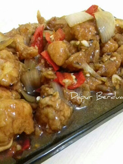 Foto resep Ayam Krispi Saus Lada Hitam