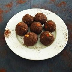 A picture of Dark Chocolate Buckwheat Ladoo.