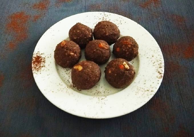 Dark Chocolate Buckwheat Ladoo