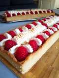 Raspberry Tart with Pistachio Cream