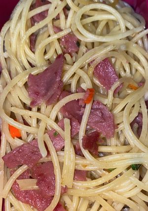 Foto resep Spaghetti Aglio E Olio (2)