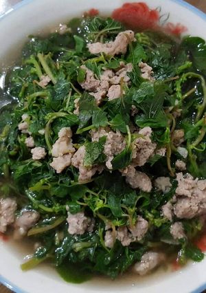 Hình của món Canh rau dền.