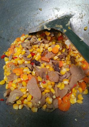 Foto resep Tumis Jagung baso ati ampela