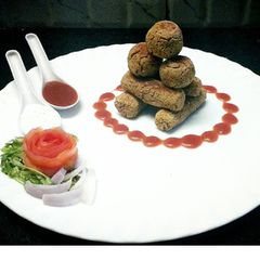 Baked Falafel A picture of Baked Falafel.