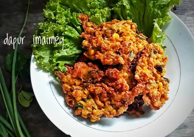 Ini dia! Resep gampang membuat Bakwan jagung renyah dijamin istimewa