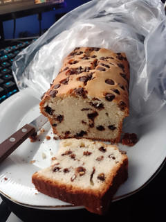 Una foto de Budín de Vainilla con Chips de Chocolate