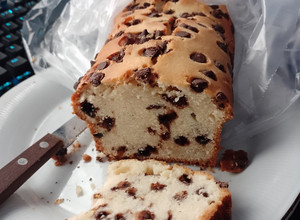 Una foto de Budín de Vainilla con Chips de Chocolate
