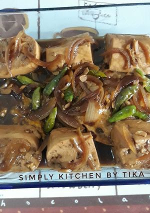 Foto resep 14. Tahu Telur Saus Tiram