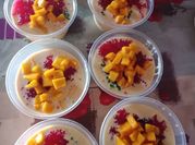 Gambar puding mangga
