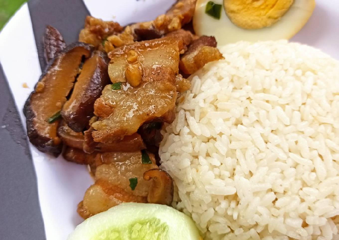 Nasi hainam rice cooker gampang dan enak