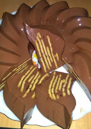 Foto resep Puding choco milo crispy