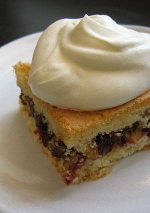 A picture of Betty’s Belgian Shortcake.