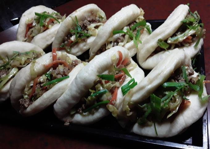 Steps to Make Super Quick Homemade Mid night guabao (pao)