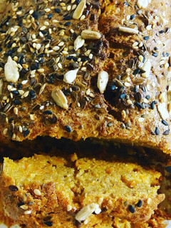 Una foto de Budín de naranja y zanahoria light