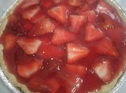 Una foto de tarta de dulce de batata