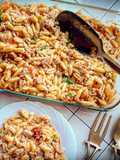 Gnocchetti sardi con straccetti di carne in bianco