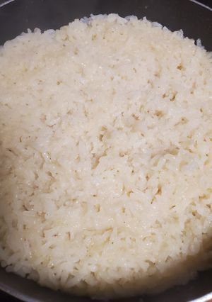 Una foto de Arroz blanco