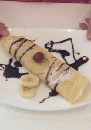عکسی از دستور پنکیک یا کر‌پ خوشمزه صبحانه و عصرانه 🥞😋