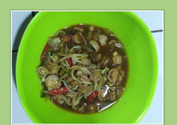 Anti Ribet, Memasak Jamur tauge saus lada hitam Ekonomis